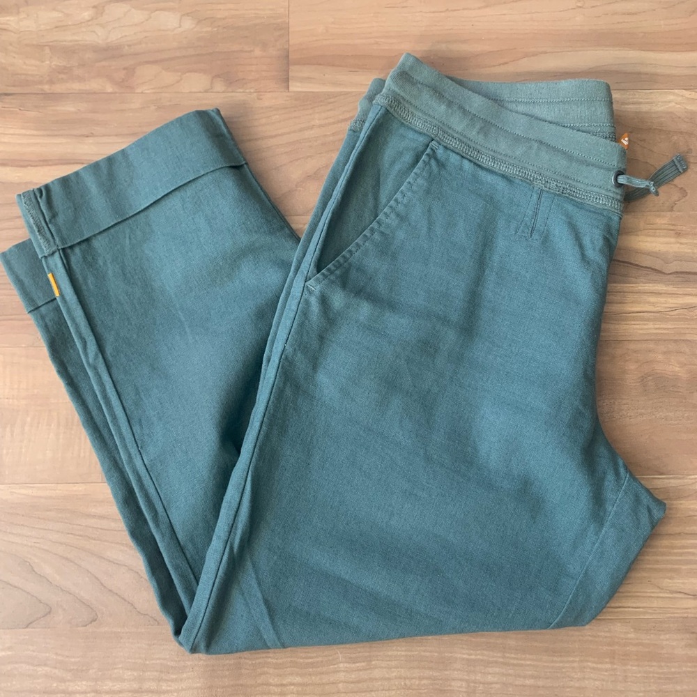 Linen Cotton Capris: Lucy